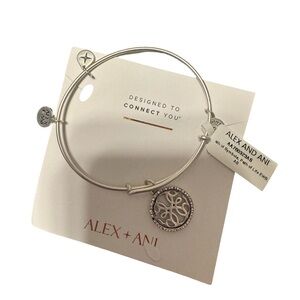 Alex and Ani Silver Path of Life Charm Bracelet
